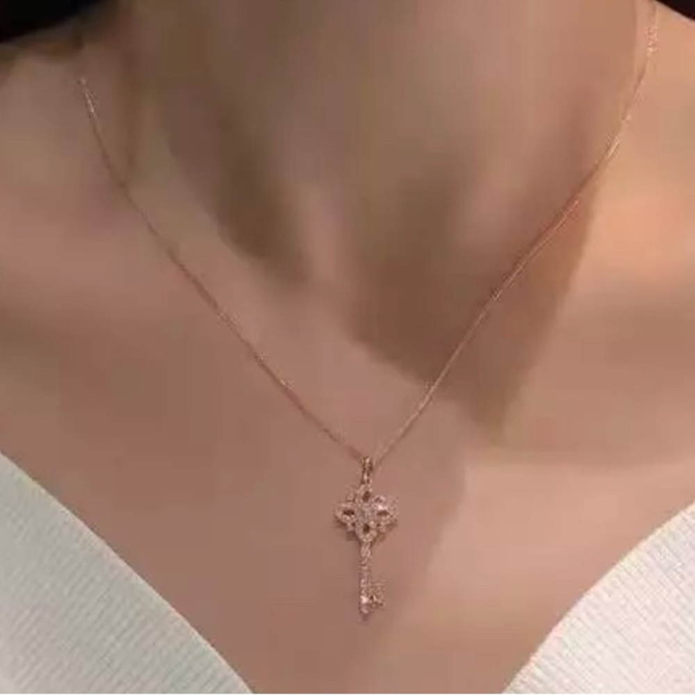 Key to the heart necklace